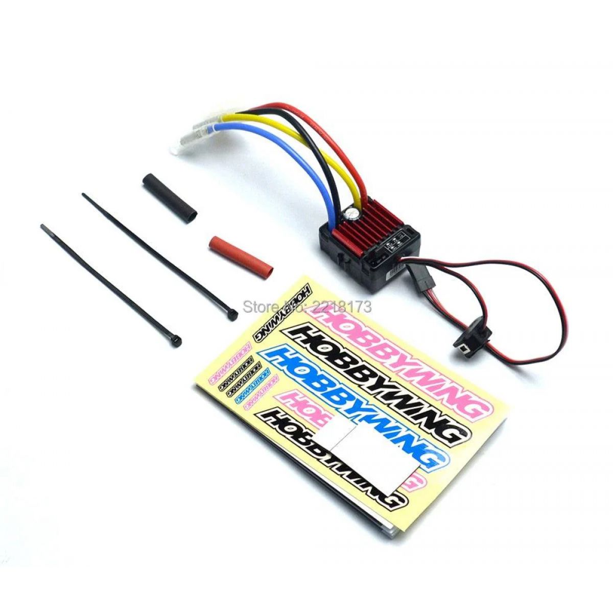 Оригинальный HobbyWing QuicRun 1060 60A ESC влагозащищённый для 1:10 RC авто, Brushed Оригинальный HobbyWing QuicRun 1060 60A ESC влагозащищённый для 1:10 RC авто, Brushed