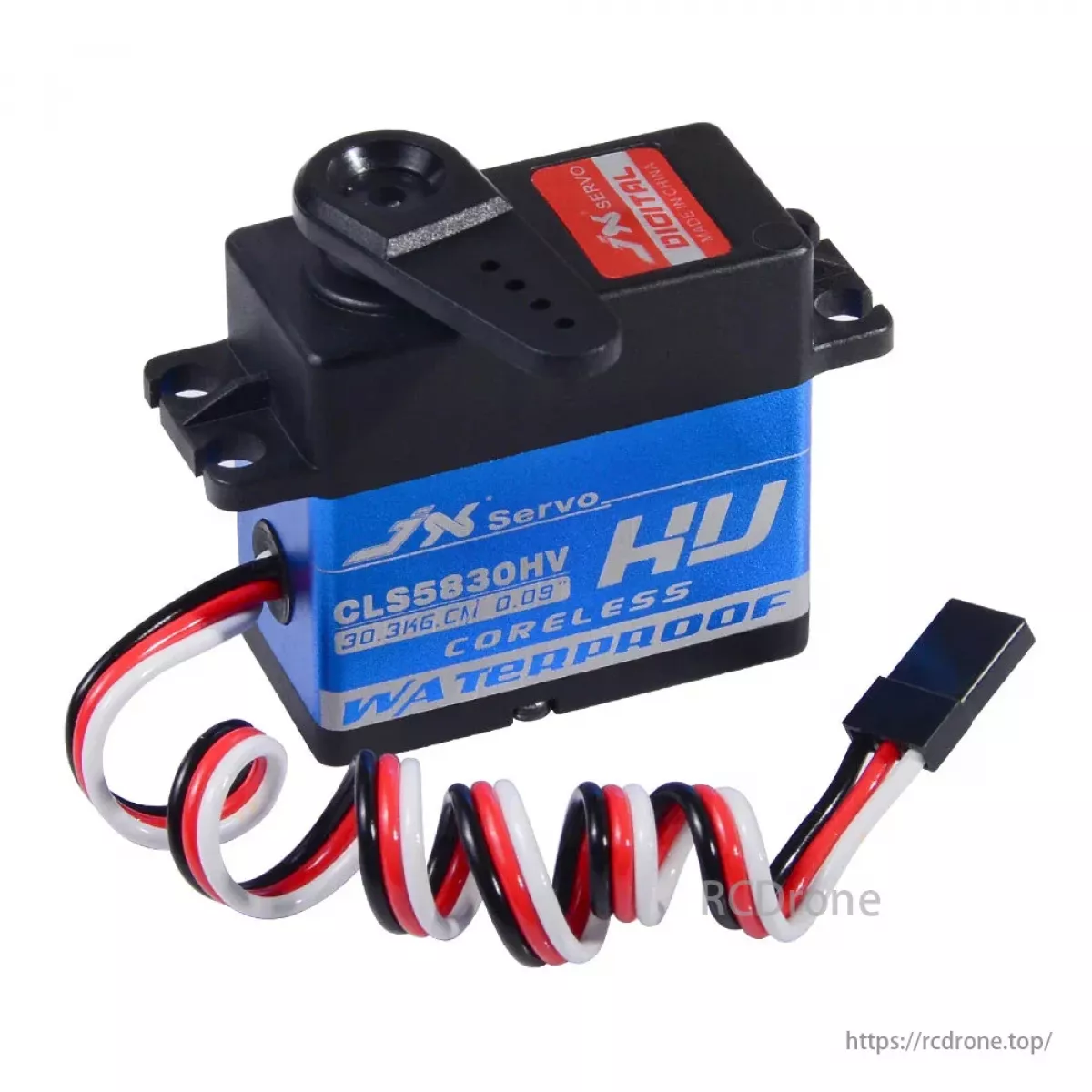JX Servo CLS5830HV — влагозащищённый HV сервопривод 30кг 0.09сек 8.4В для TRX4 SCX10 RC моделей JX Servo CLS5830HV — влагозащищённый HV сервопривод 30кг 0.09сек 8.4В для TRX4 SCX10 RC моделей