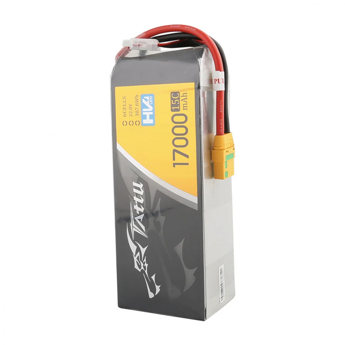 Аккумулятор LiPo Tattu G-Tech 6S 17000мАч 15C 22.8В с разъёмом XT90-S для БПЛА Аккумулятор LiPo Tattu G-Tech 6S 17000мАч 15C 22.8В с разъёмом XT90-S для БПЛА