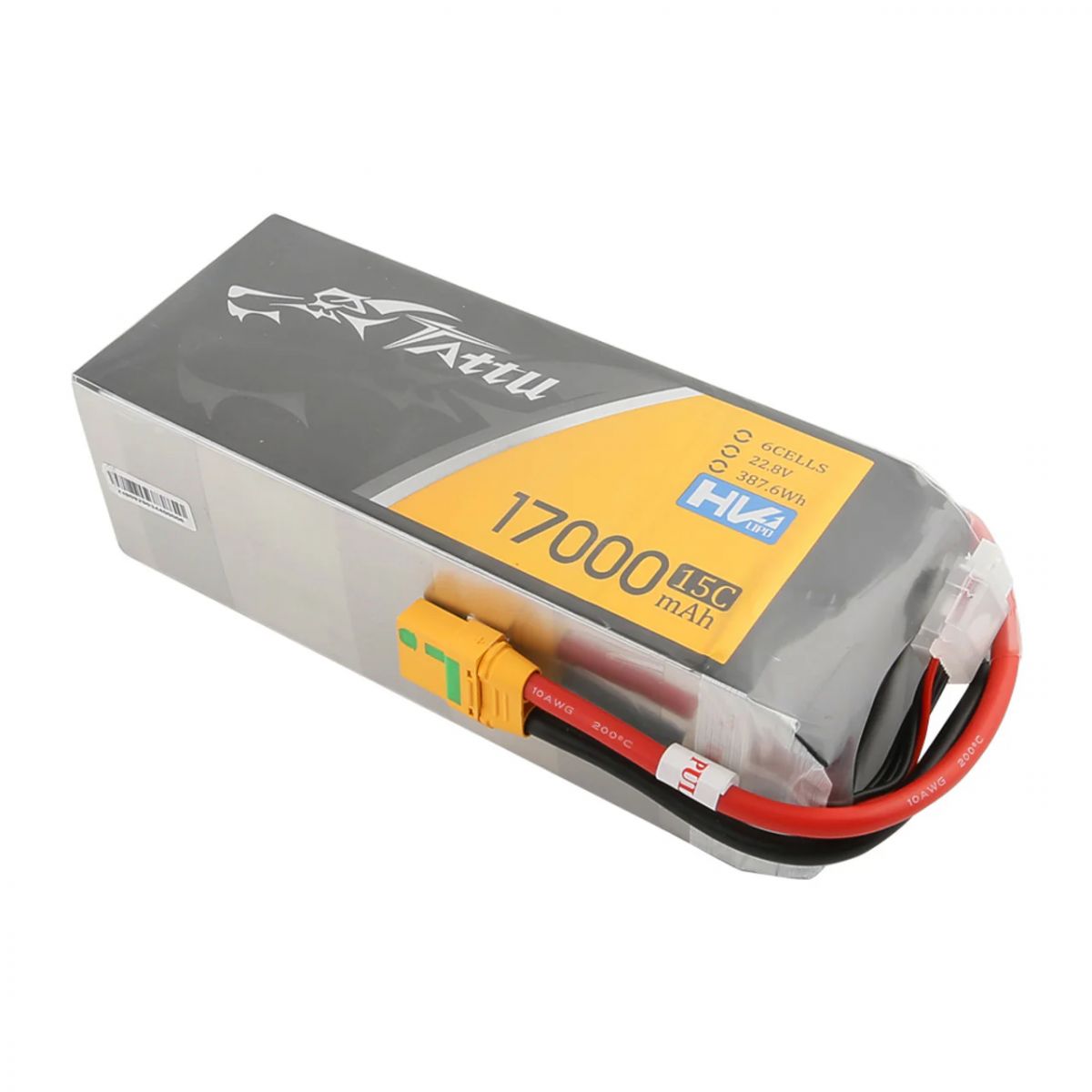 Аккумулятор LiPo Tattu G-Tech 6S 17000мАч 15C 22.8В с разъёмом XT90-S для БПЛА Аккумулятор LiPo Tattu G-Tech 6S 17000мАч 15C 22.8В с разъёмом XT90-S для БПЛА