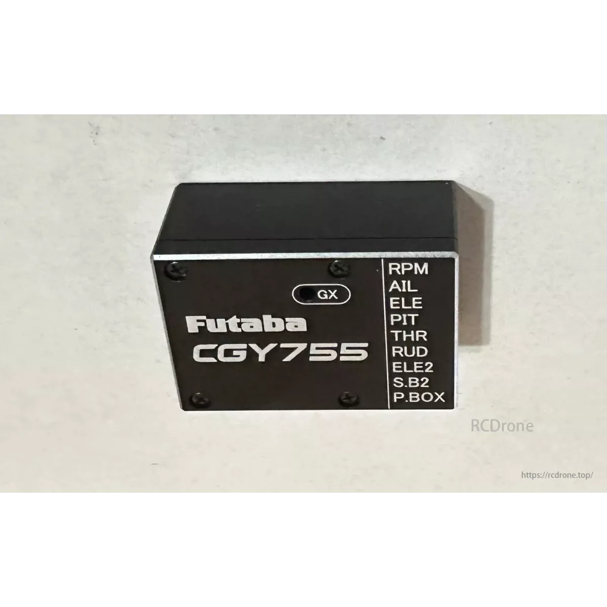 Гироскоп Futaba CGY755 для вертолётов 3D/F3C | 3-осевой стабилизатор с Governor и S.Bus2 Гироскоп Futaba CGY755 для вертолётов 3D/F3C | 3-осевой стабилизатор с Governor и S.Bus2