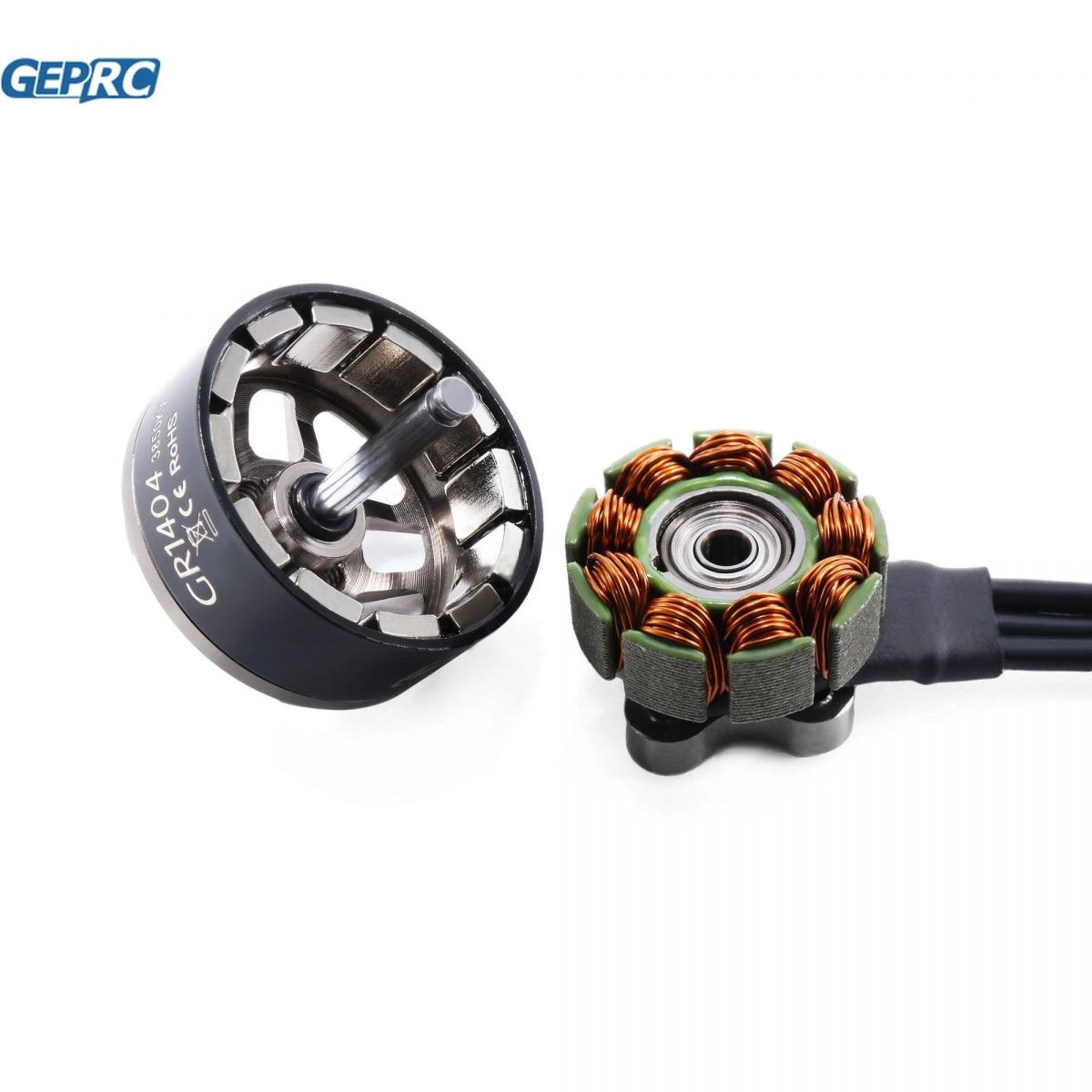 GEPRC GR1404 4500KV FPV мотор для Cinelog 25, аксессуары и запчасти для FPV квадрокоптера GEPRC GR1404 4500KV FPV мотор для Cinelog 25, аксессуары и запчасти для FPV квадрокоптера