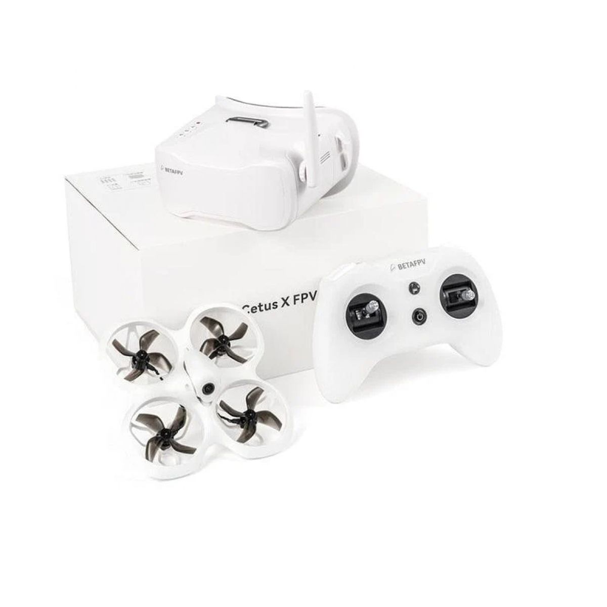BETAFPV Cetus X FPV Kit: бесколлекторный дрон 1S 800TVL, LiteRadio 3, VR03, для новичков BETAFPV Cetus X FPV Kit: бесколлекторный дрон 1S 800TVL, LiteRadio 3, VR03, для новичков