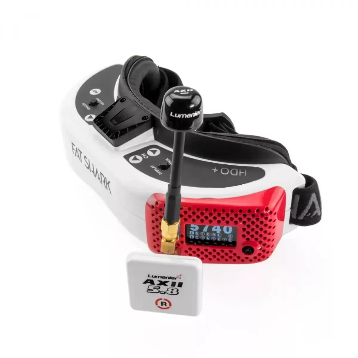 FPV-комплект V2: Fat Shark HDO+ очки + rapidFIRE + антенны Lumenier AXII 2 Diversity FPV-комплект V2: Fat Shark HDO+ очки + rapidFIRE + антенны Lumenier AXII 2 Diversity