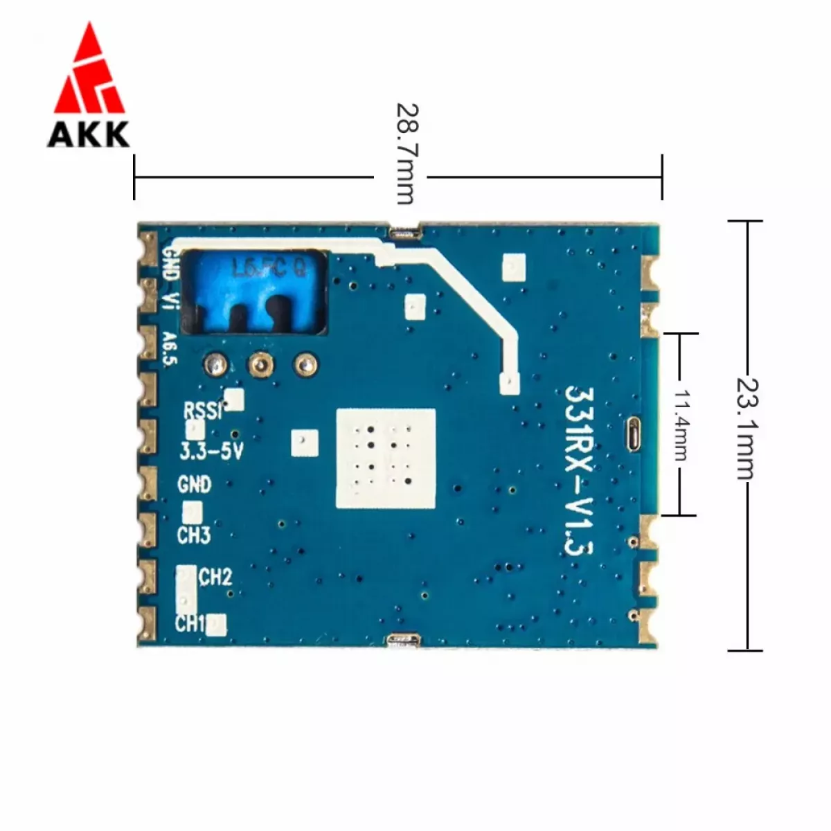 AKK 331 VRX 5.8ГГц FPV AV приёмник для очков и мониторов / 351 FPV передатчик для гоночных дронов AKK 331 VRX 5.8ГГц FPV AV приёмник для очков и мониторов / 351 FPV передатчик для гоночных дронов