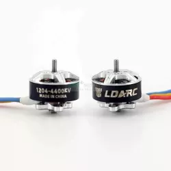 Бесколлекторный мотор LDARC 1204 4400KV для FPV-дронов 2", 3–4S LiPo, вал 1.5мм, крепление 9x9mm