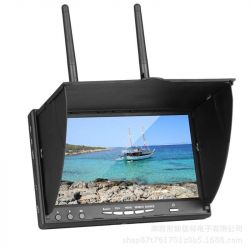 7" HD FPV Монитор 40CH Raceband 5.8G Diversity с аккумулятором для дрона