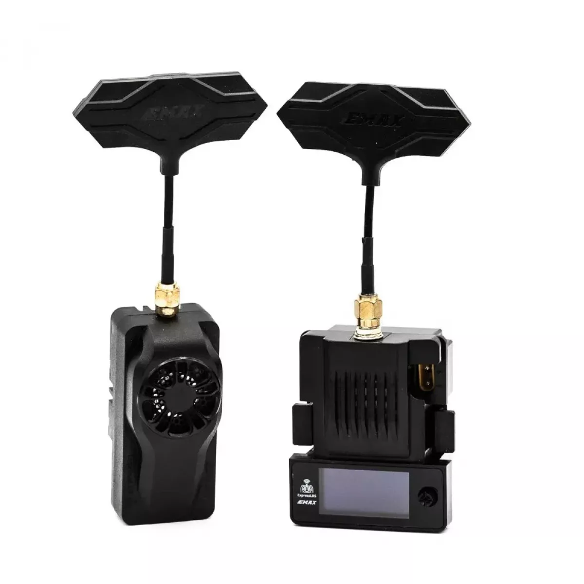 Модуль передатчика EMAX Aeris Link ExpressLRS 2.4G/915МГц с OLED-дисплеем и вентилятором для FPV Модуль передатчика EMAX Aeris Link ExpressLRS 2.4G/915МГц с OLED-дисплеем и вентилятором для FPV