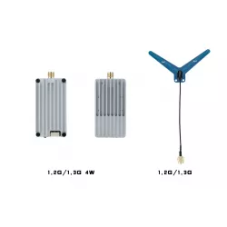 Rushfpv 1.2G/1.3G 4W 8CH VTX — мощный аналоговый видеопередатчик для дальних FPV дронов