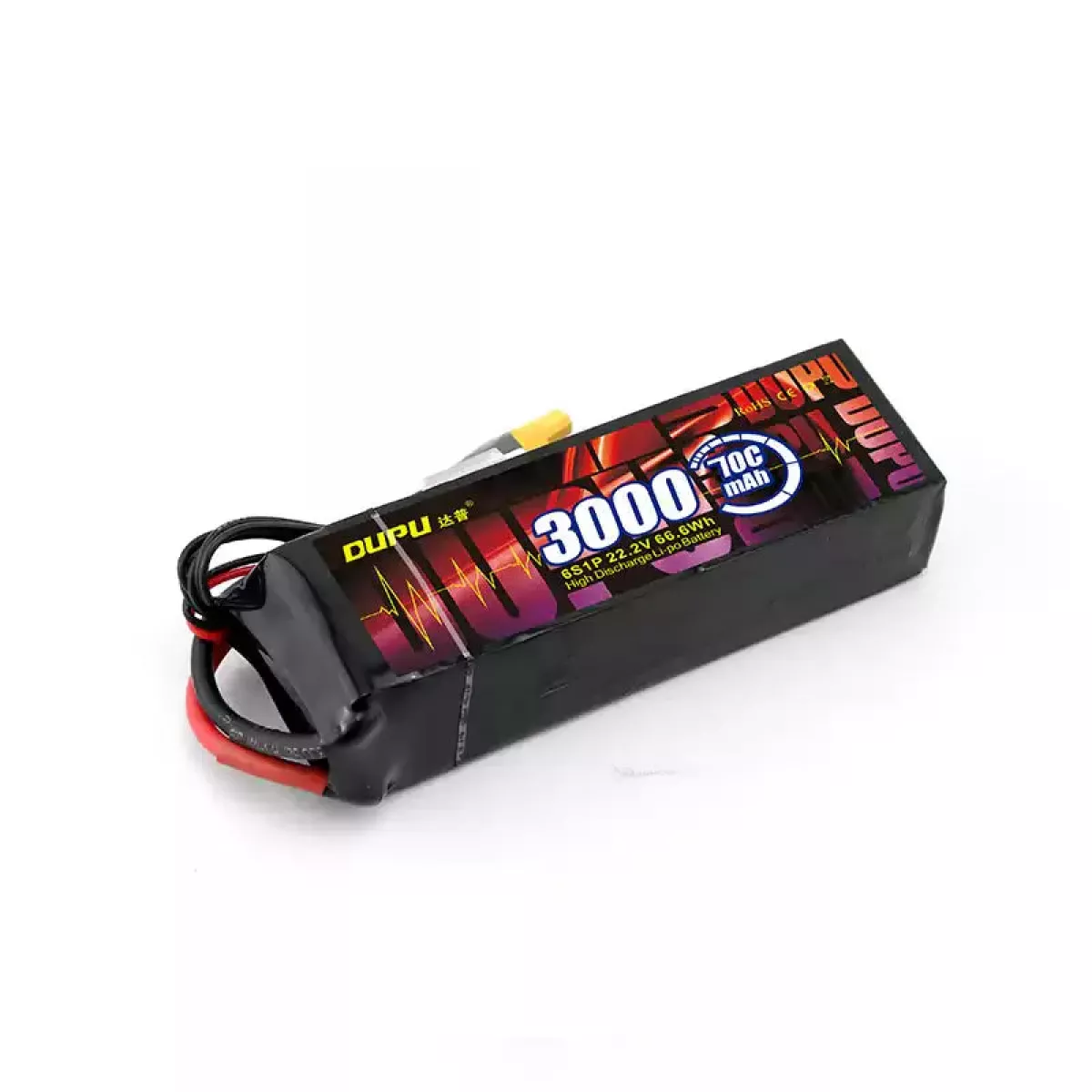 Аккумулятор DUPU LiPo 3S/4S/6S 3000мАч 35C/60C/70C для дрона, вертолёта, самолёта, игрушек Аккумулятор DUPU LiPo 3S/4S/6S 3000мАч 35C/60C/70C для дрона, вертолёта, самолёта, игрушек