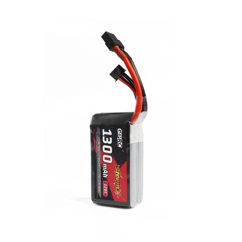 Аккумулятор GEPRC Storm 4S 1300mAh 120C Lipo для FPV дронов 3–5 дюймов, квадрокоптеров, фристайл