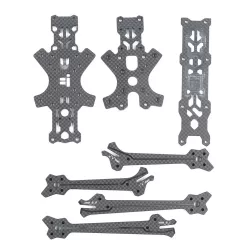 iFlight Nazgul Evoque F5 F5X/F5D — Запасные части: боковые/верхние/нижние пластины, лучи, винты