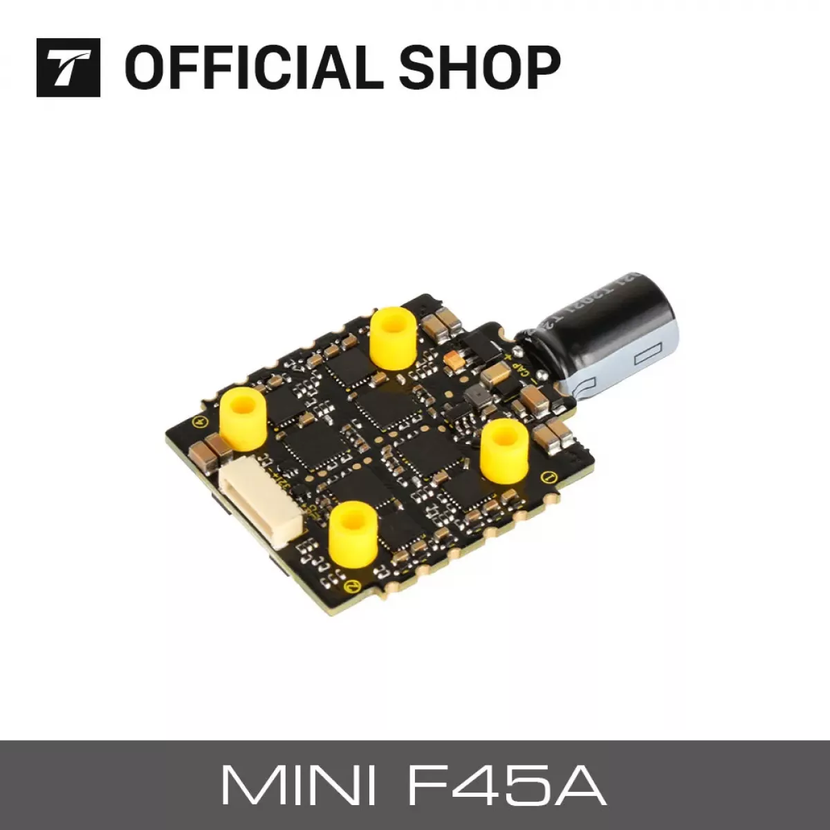 4-в-1 ESC T-motor MINI F45A 6S 32 бит, электронный регулятор скорости для FPV дронов 4-в-1 ESC T-motor MINI F45A 6S 32 бит, электронный регулятор скорости для FPV дронов