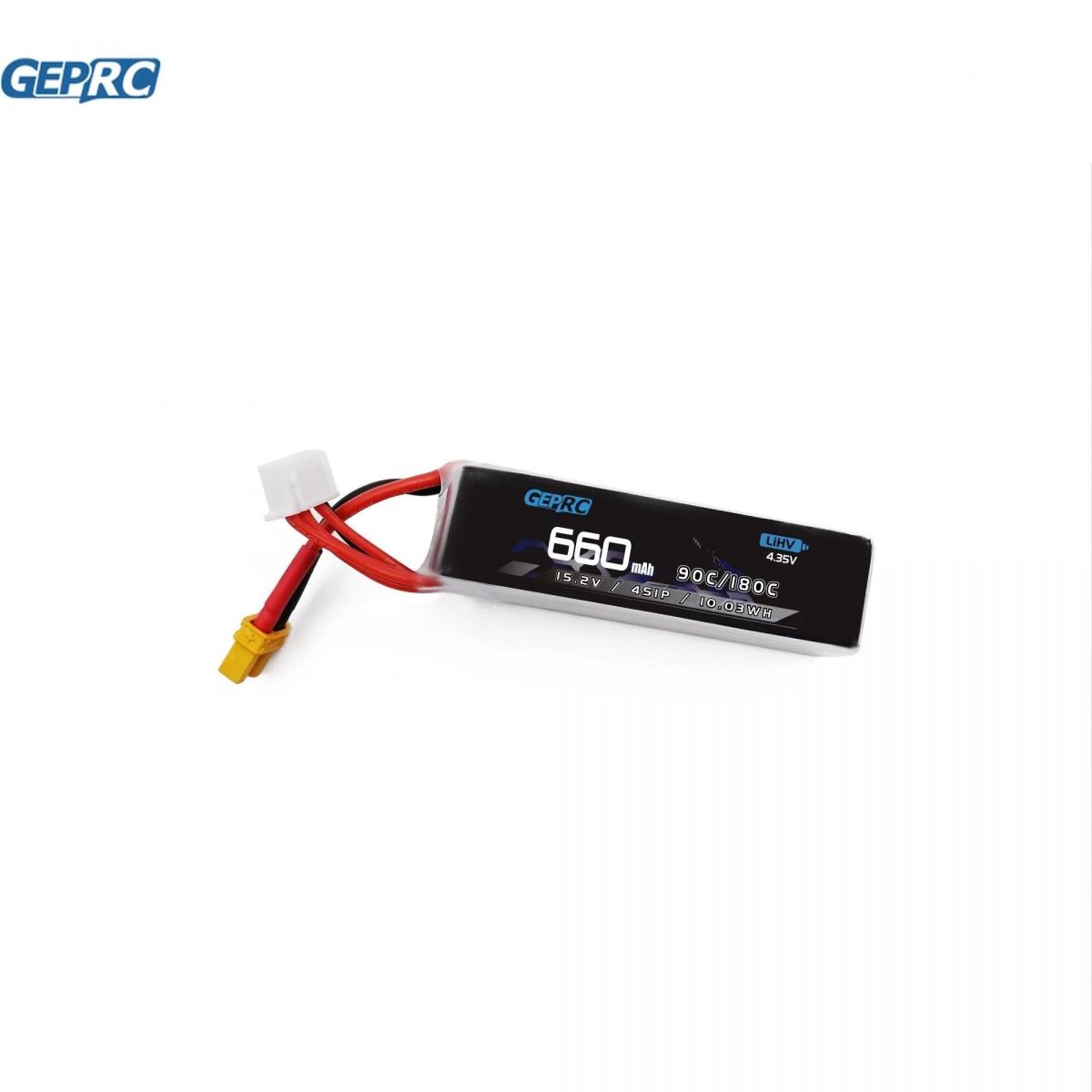 Аккумулятор GEPRC 4S 660mAh LiPo 90/180C HV 3.8V/4.35V для Cinelog, FPV дронов, квадрокоптеров Аккумулятор GEPRC 4S 660mAh LiPo 90/180C HV 3.8V/4.35V для Cinelog, FPV дронов, квадрокоптеров