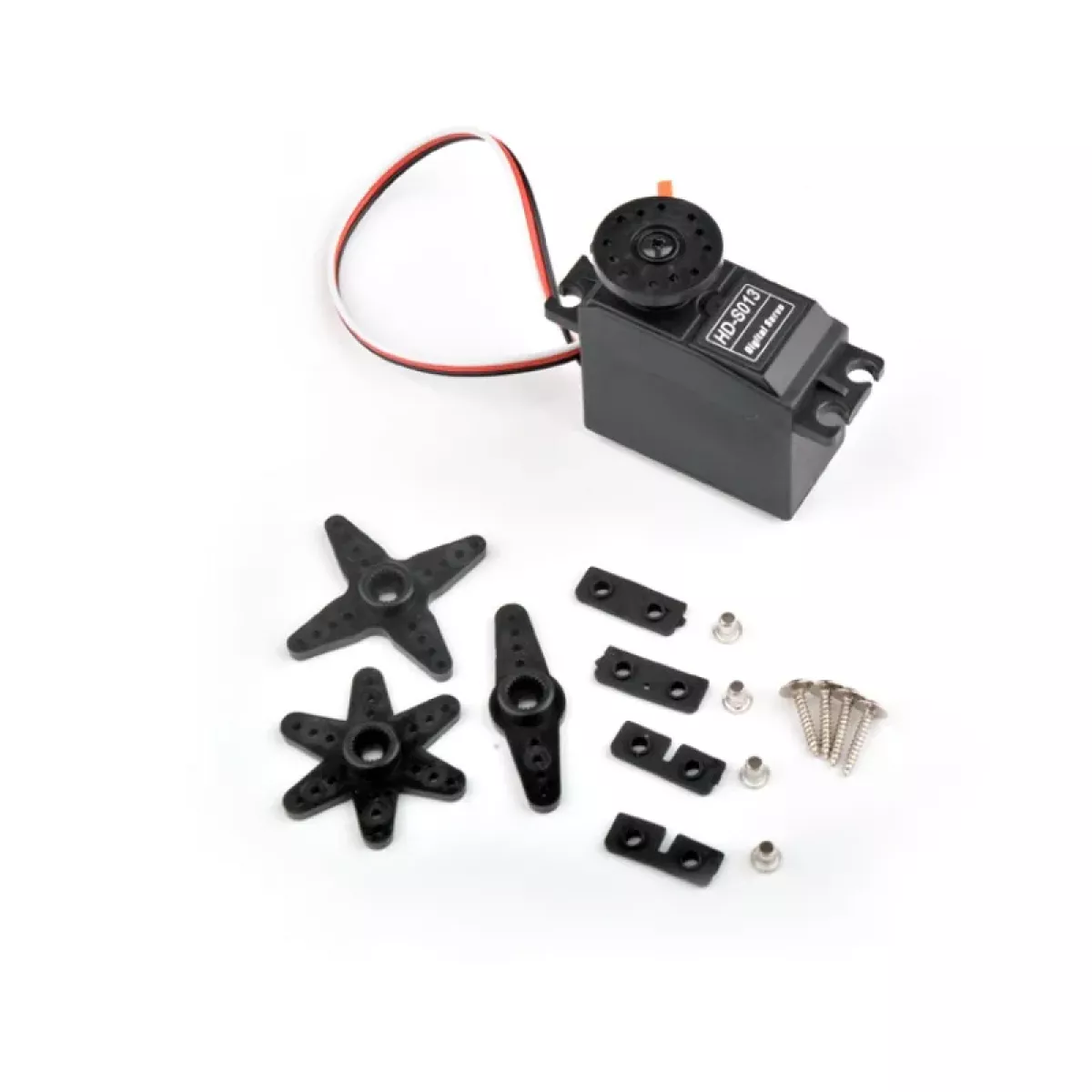 Серво HappyModel HD-S013 13KG 180° 5V-8.4V с универсальным разъёмом для JR Futaba RC самолёт/вертолёт Серво HappyModel HD-S013 13KG 180° 5V-8.4V с универсальным разъёмом для JR Futaba RC самолёт/вертолёт