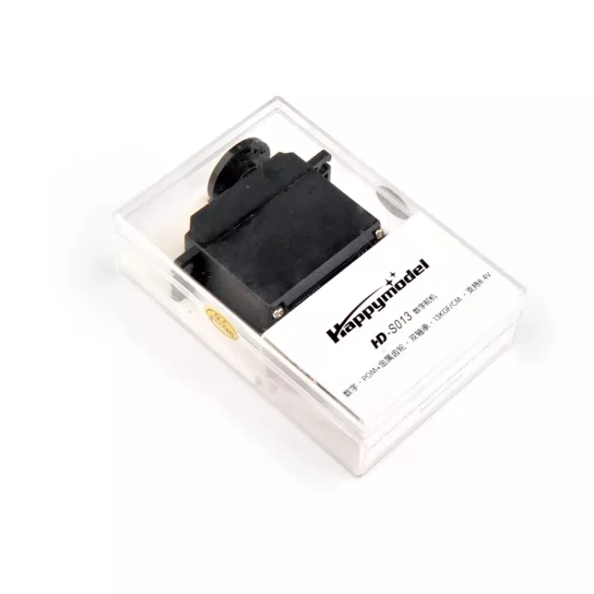 Серво HappyModel HD-S013 13KG 180° 5V-8.4V с универсальным разъёмом для JR Futaba RC самолёт/вертолёт Серво HappyModel HD-S013 13KG 180° 5V-8.4V с универсальным разъёмом для JR Futaba RC самолёт/вертолёт