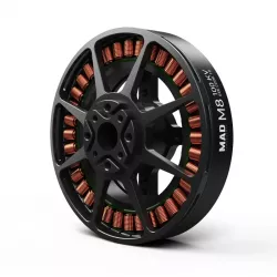 Бесщеточный мотор MAD M8C10 EEE для дрона, 100/90KV, тяга до 10,5 кг, пропеллер 28-29"