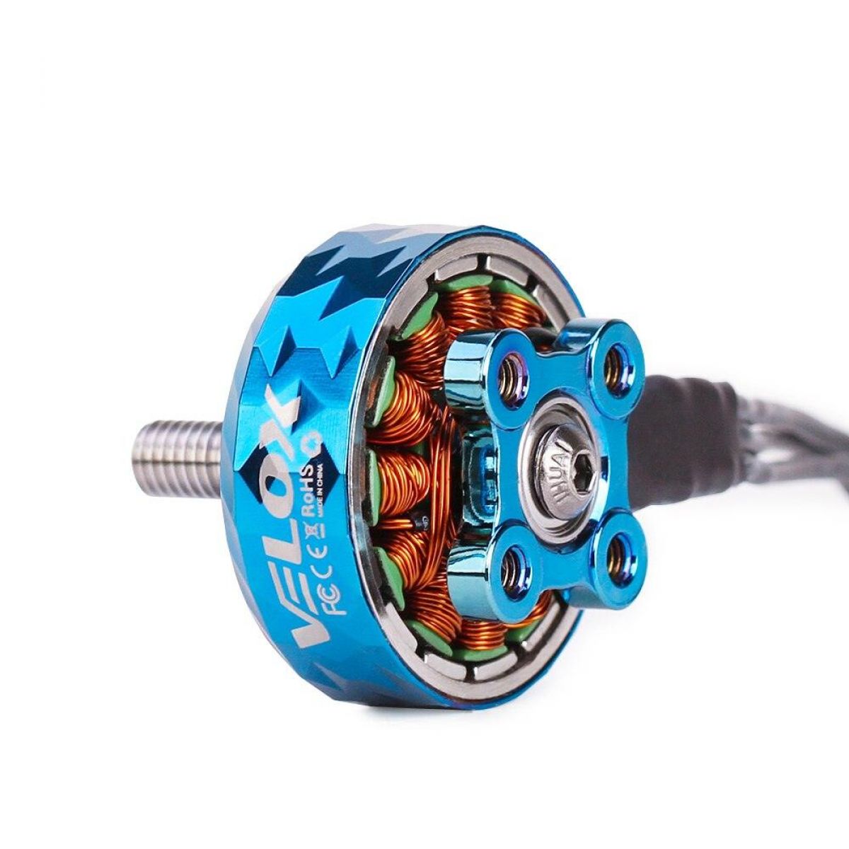 Бесколлекторный мотор T-motor VELOX V2306.5 V2 KV1950/2550 для FPV фристайла, серия VELOCE Бесколлекторный мотор T-motor VELOX V2306.5 V2 KV1950/2550 для FPV фристайла, серия VELOCE