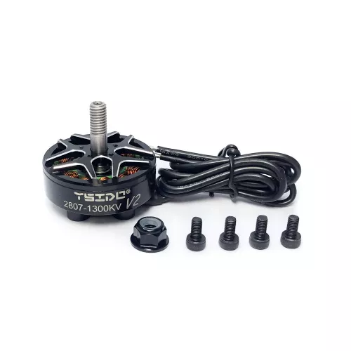 YSIDO 2807 V2 1300KV бесщеточные моторы 4шт для 6-7" FPV фристайл и LR7 дронов