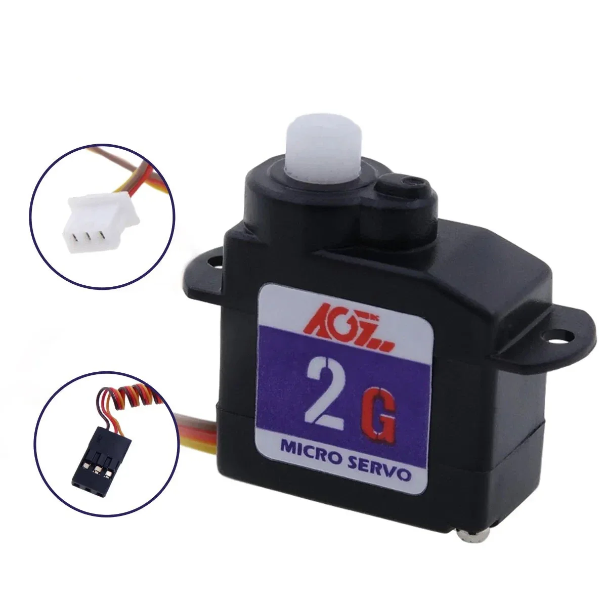 AGFRC C02CLS - цифровой суб-микро серво 2.2г, 0.06сек, 180°, пластик, для RC самолётов, вертолётов AGFRC C02CLS - цифровой суб-микро серво 2.2г, 0.06сек, 180°, пластик, для RC самолётов, вертолётов