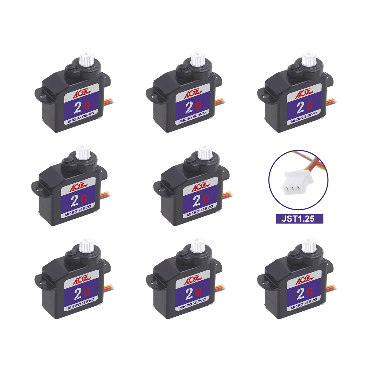 AGFRC C02CLS - цифровой суб-микро серво 2.2г, 0.06сек, 180°, пластик, для RC самолётов, вертолётов AGFRC C02CLS - цифровой суб-микро серво 2.2г, 0.06сек, 180°, пластик, для RC самолётов, вертолётов