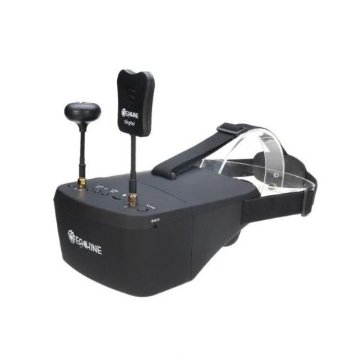 Eachine EV800D FPV очки 5.8G 40 каналов, 5" 800*480 HD DVR, аккумулятор для RC моделей