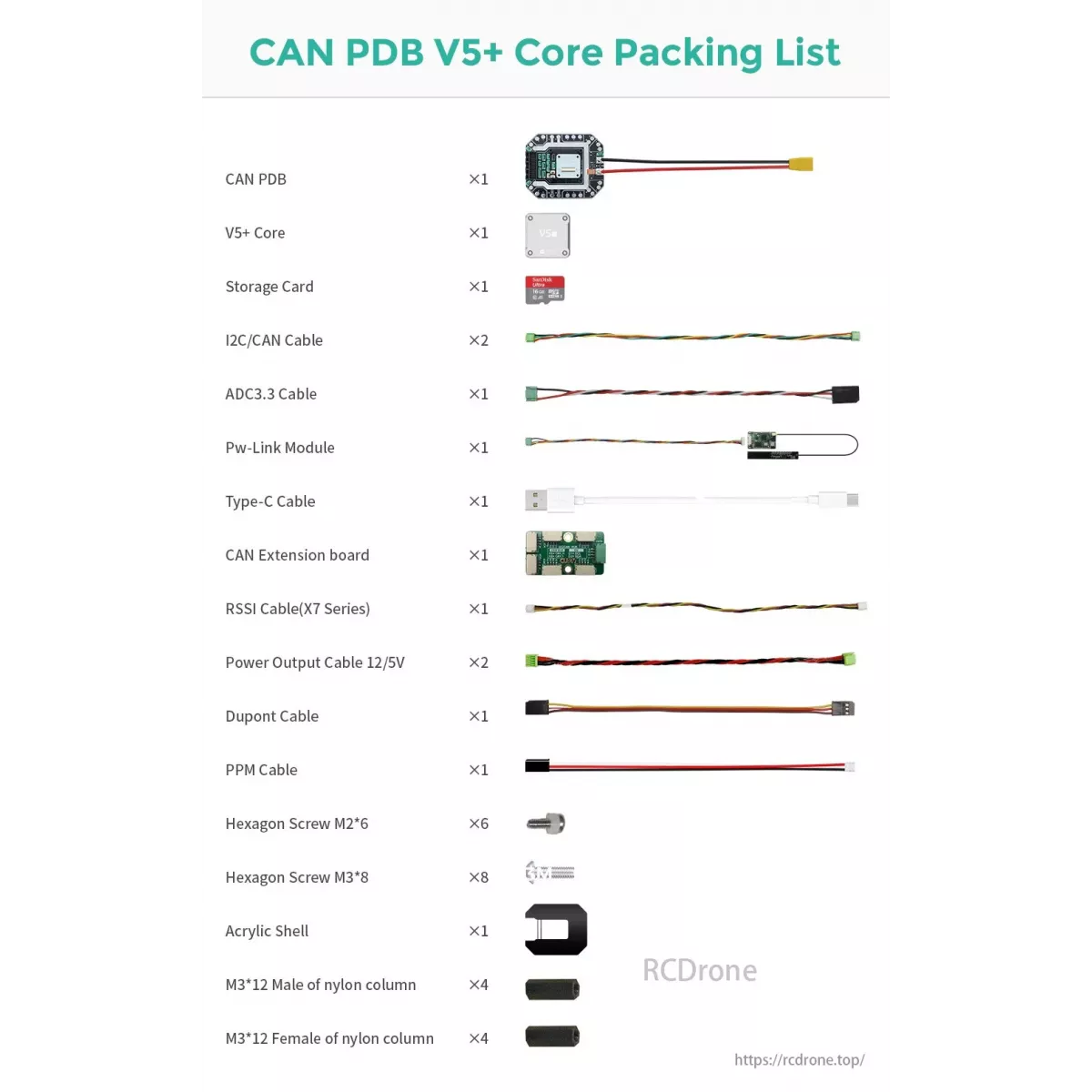 Плата-носитель CUAV CAN PDB для автопилота V5+ Core — контроллер полёта Pixhawk для дрона Плата-носитель CUAV CAN PDB для автопилота V5+ Core — контроллер полёта Pixhawk для дрона