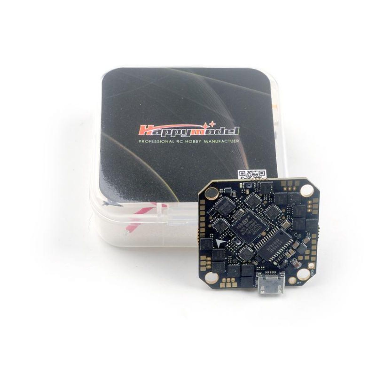 Контроллер полёта Happymodel CrazyF411 AIO F4 2–4S с Frsky, ESC 20A BL_S для FPV дронов Toothpick Контроллер полёта Happymodel CrazyF411 AIO F4 2–4S с Frsky, ESC 20A BL_S для FPV дронов Toothpick
