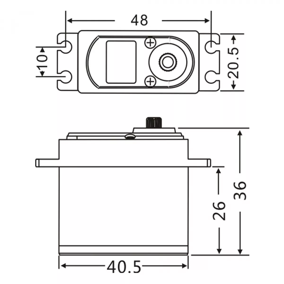 JX Servo BLS-HV7017MG — серво 17КГ, 6–8.4В, метал. шестерни, бесщеточный, для дрона RC JX Servo BLS-HV7017MG — серво 17КГ, 6–8.4В, метал. шестерни, бесщеточный, для дрона RC