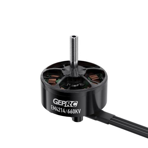 Бесколлекторный мотор GEPRC EM4214 660KV для FPV-дронов 6S, 2120Вт, 12-14" пропеллер, 90A пик