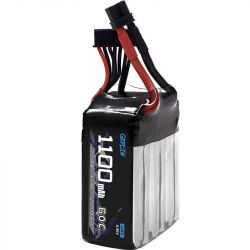 GEPRC 6S 1100mAh 60C LiPo аккумулятор для FPV квадрокоптера 3-5 дюймов, аксессуары, модульный