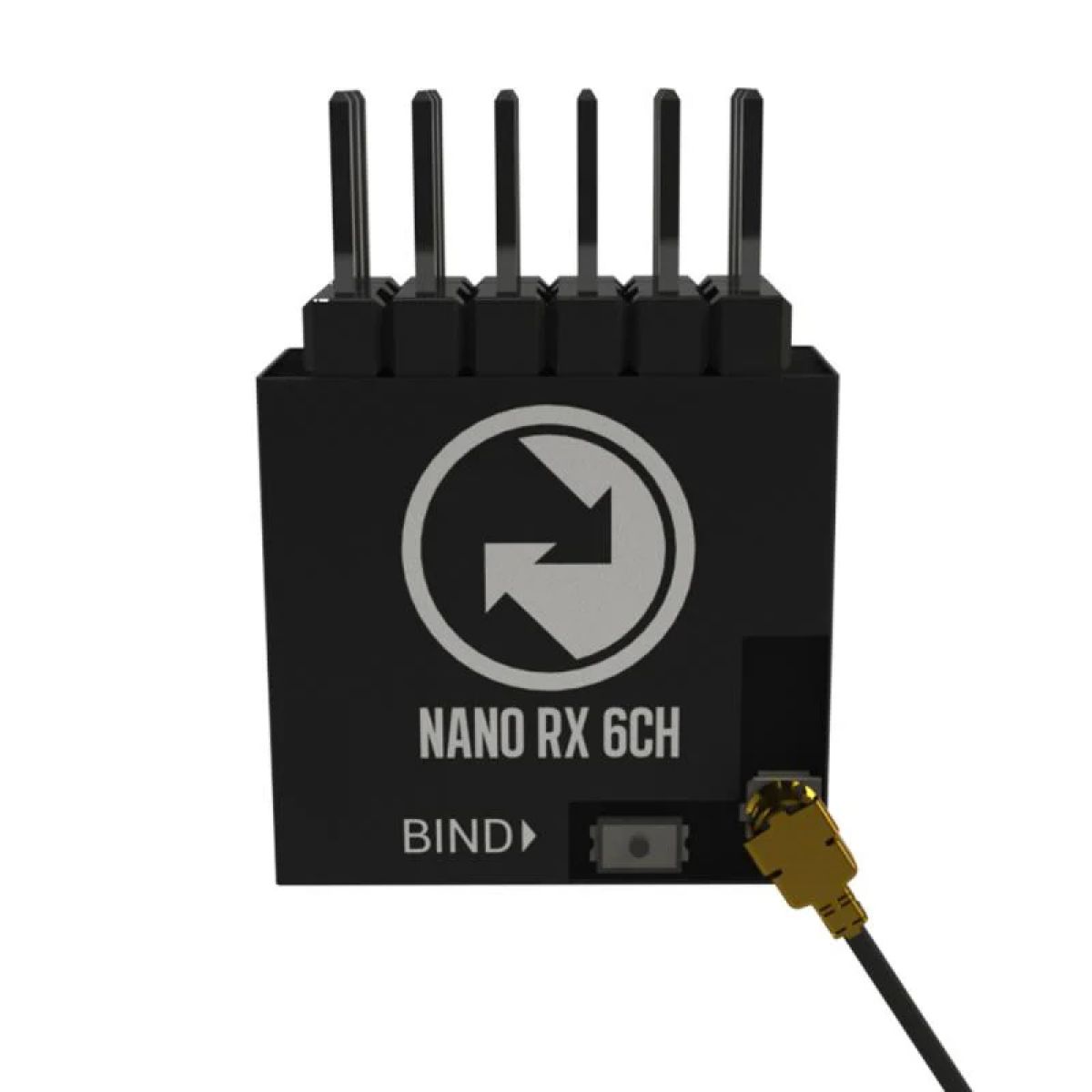 Приёмник TBS Crossfire 6CH PWM Nano Rx для дистанционного управления Приёмник TBS Crossfire 6CH PWM Nano Rx для дистанционного управления