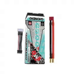 Аккумулятор LiPo GNB 4S 14.8В 6500мАч 110C/220C с жёстким корпусом и разъемом 5мм Bullet