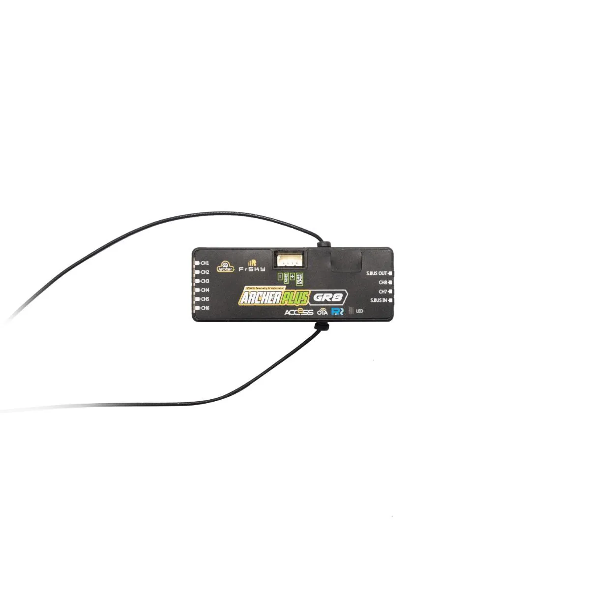 FrSky ARCHER PLUS GR8 – 2.4G ACCESS/ACCST D16, 8 высокоточных PWM-каналов, приёмник FrSky ARCHER PLUS GR8 – 2.4G ACCESS/ACCST D16, 8 высокоточных PWM-каналов, приёмник