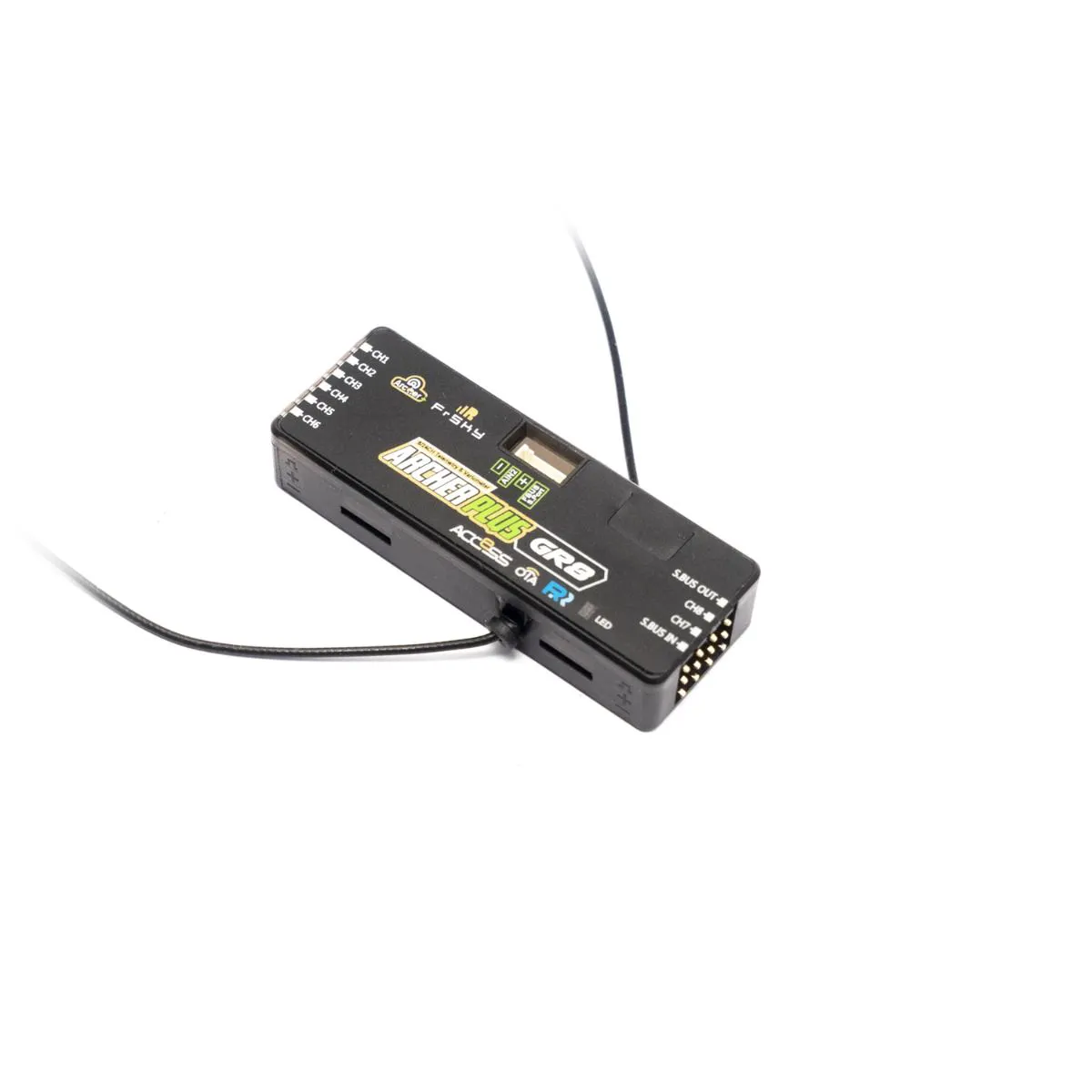 FrSky ARCHER PLUS GR8 – 2.4G ACCESS/ACCST D16, 8 высокоточных PWM-каналов, приёмник FrSky ARCHER PLUS GR8 – 2.4G ACCESS/ACCST D16, 8 высокоточных PWM-каналов, приёмник