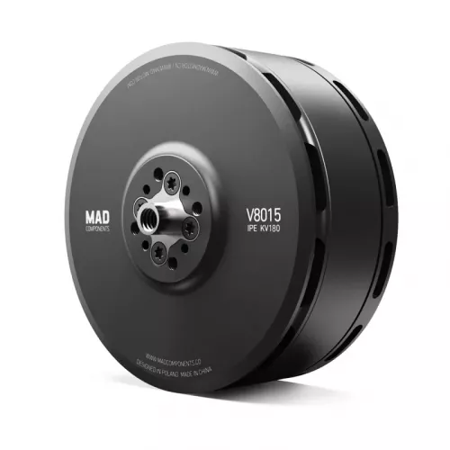 Бесколлекторный мотор MAD V8015 IPE 180KV 12S для дронов: 28КГ квадрокоптер, 42КГ гексакоптер, 56КГ октокоптер