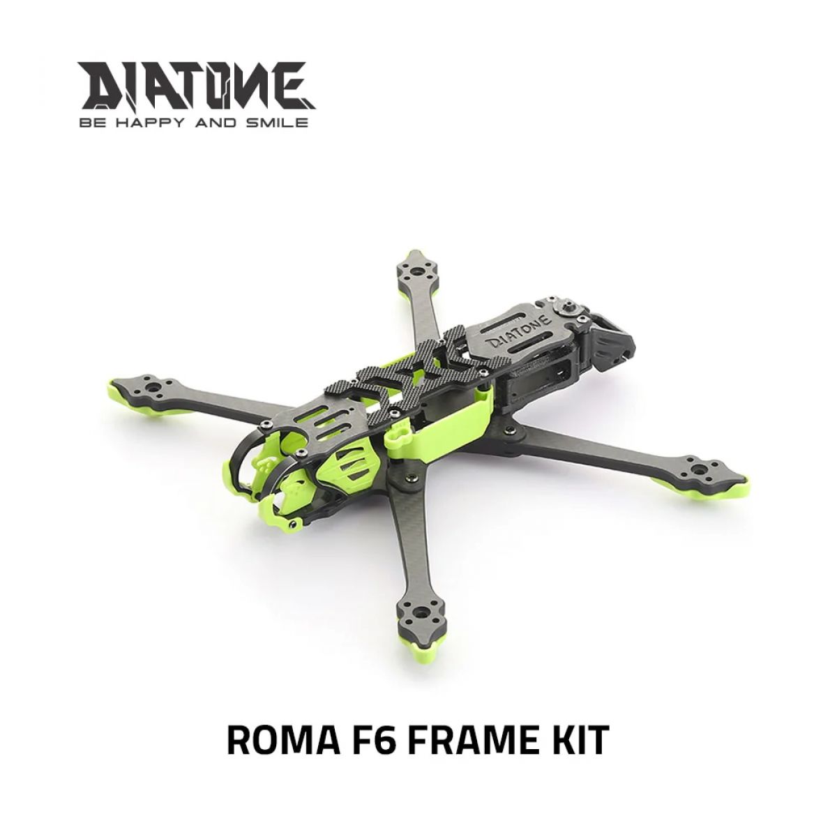 DIATONE Roma F6, 260 мм, рама 6" для фристайла, комплект квадрокоптера DIATONE Roma F6, 260 мм, рама 6" для фристайла, комплект квадрокоптера