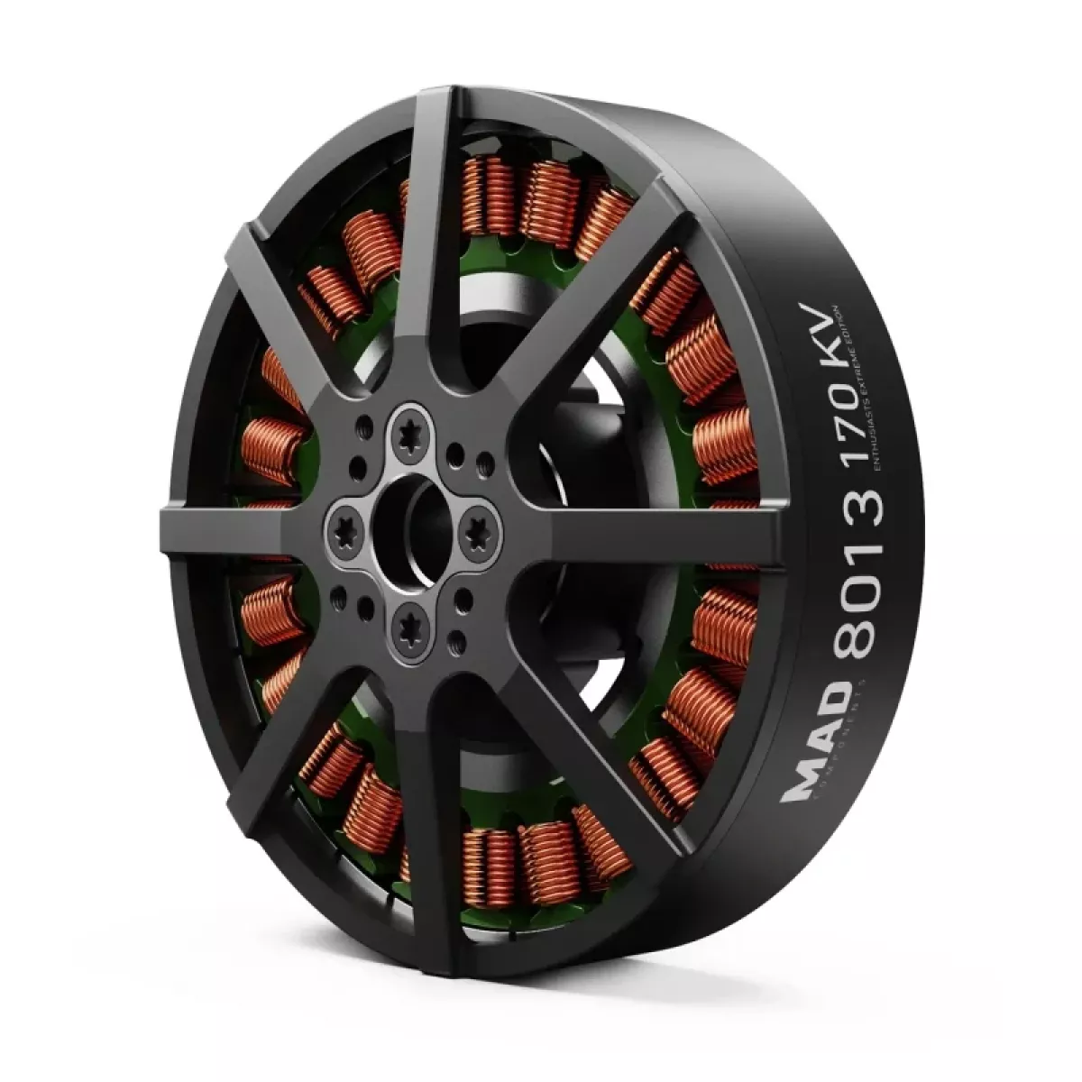 Бесщеточный мотор MAD V8013 EEE VTOL для дрона, 12S, 135KV/150KV/170KV, тяга 15 кг Бесщеточный мотор MAD V8013 EEE VTOL для дрона, 12S, 135KV/150KV/170KV, тяга 15 кг