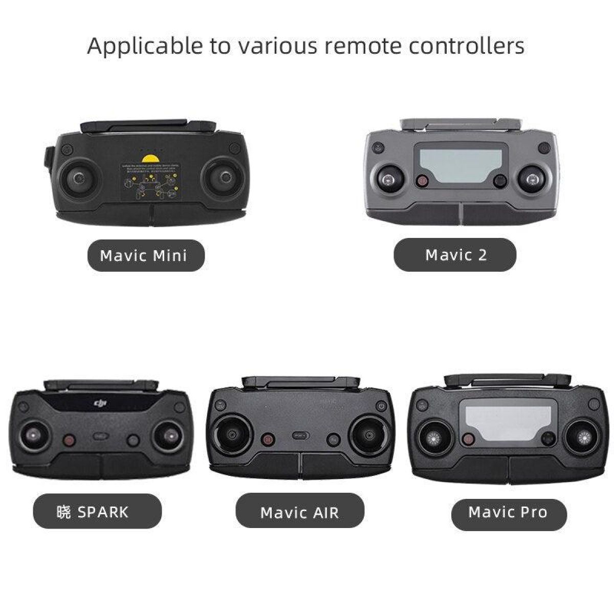 Усилитель сигнала антенны для дрона DJI Mavic Pro/Air/Spark/Mavic 2 Pro/Zoom, аксессуары для пульта Усилитель сигнала антенны для дрона DJI Mavic Pro/Air/Spark/Mavic 2 Pro/Zoom, аксессуары для пульта