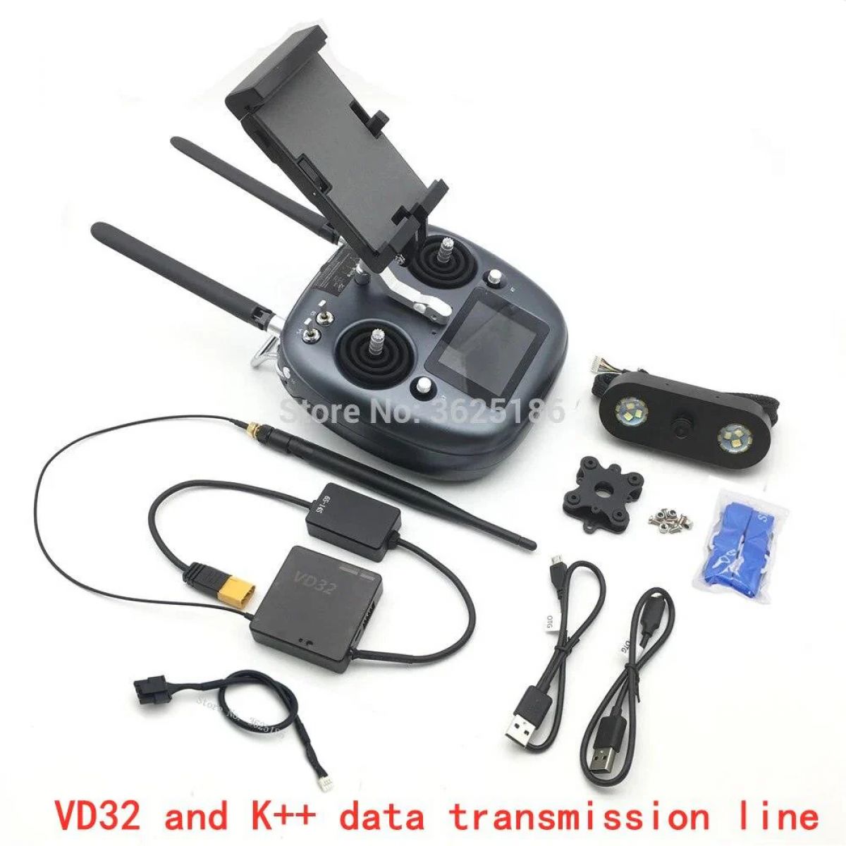 SIYI VD32 — 2.4G 16-канальный пульт, интегрированный даталинк S.BUS VTX для FPV агродрона SIYI VD32 — 2.4G 16-канальный пульт, интегрированный даталинк S.BUS VTX для FPV агродрона