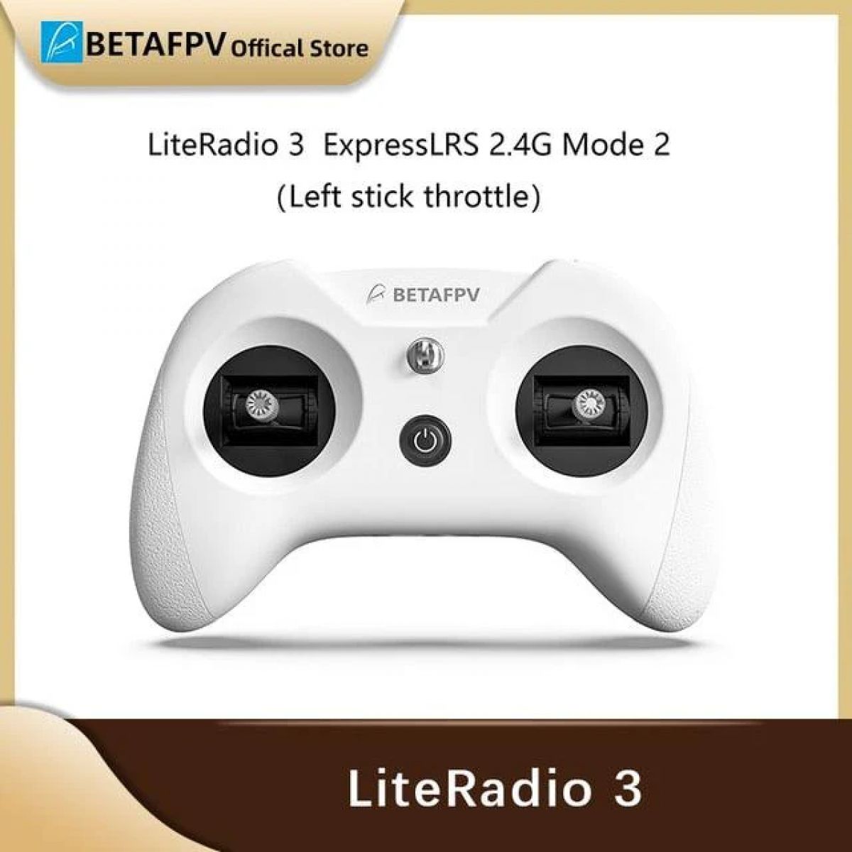 Пульт BETAFPV LiteRadio 3/2 SE ExpressLRS 8 каналов 2.4G для дронов Cetus PRO FPV Пульт BETAFPV LiteRadio 3/2 SE ExpressLRS 8 каналов 2.4G для дронов Cetus PRO FPV