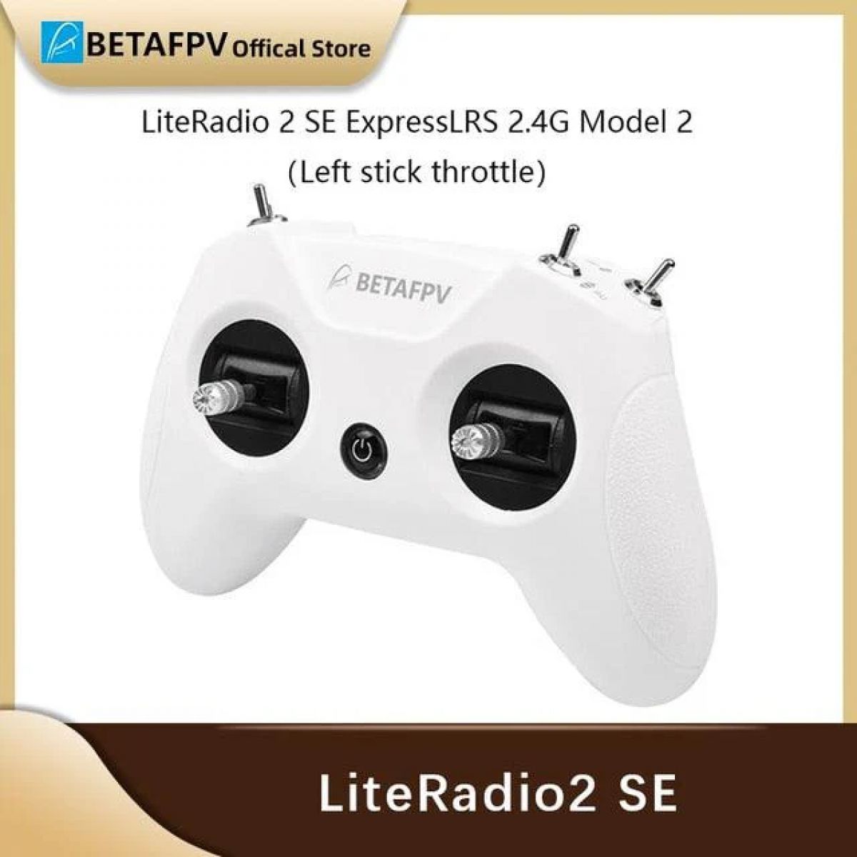 Пульт BETAFPV LiteRadio 3/2 SE ExpressLRS 8 каналов 2.4G для дронов Cetus PRO FPV Пульт BETAFPV LiteRadio 3/2 SE ExpressLRS 8 каналов 2.4G для дронов Cetus PRO FPV