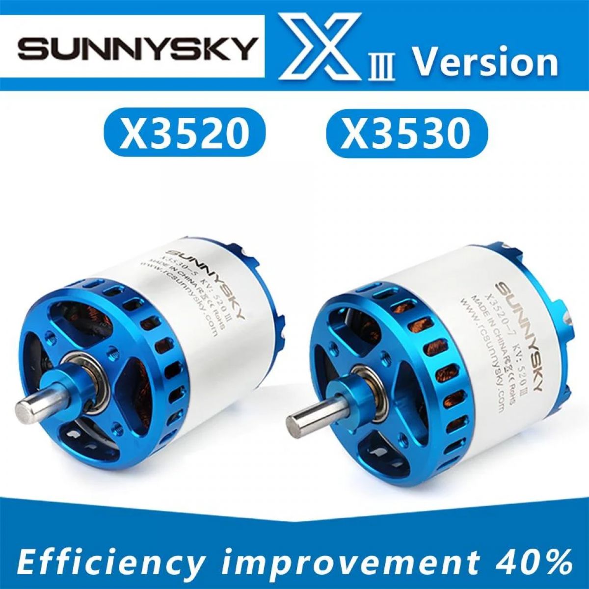 Бесколлекторный мотор SUNNYSKY X3520-III/X3530-III 445KV 560KV 780KV для RC квадрокоптеров и самолетов Бесколлекторный мотор SUNNYSKY X3520-III/X3530-III 445KV 560KV 780KV для RC квадрокоптеров и самолетов