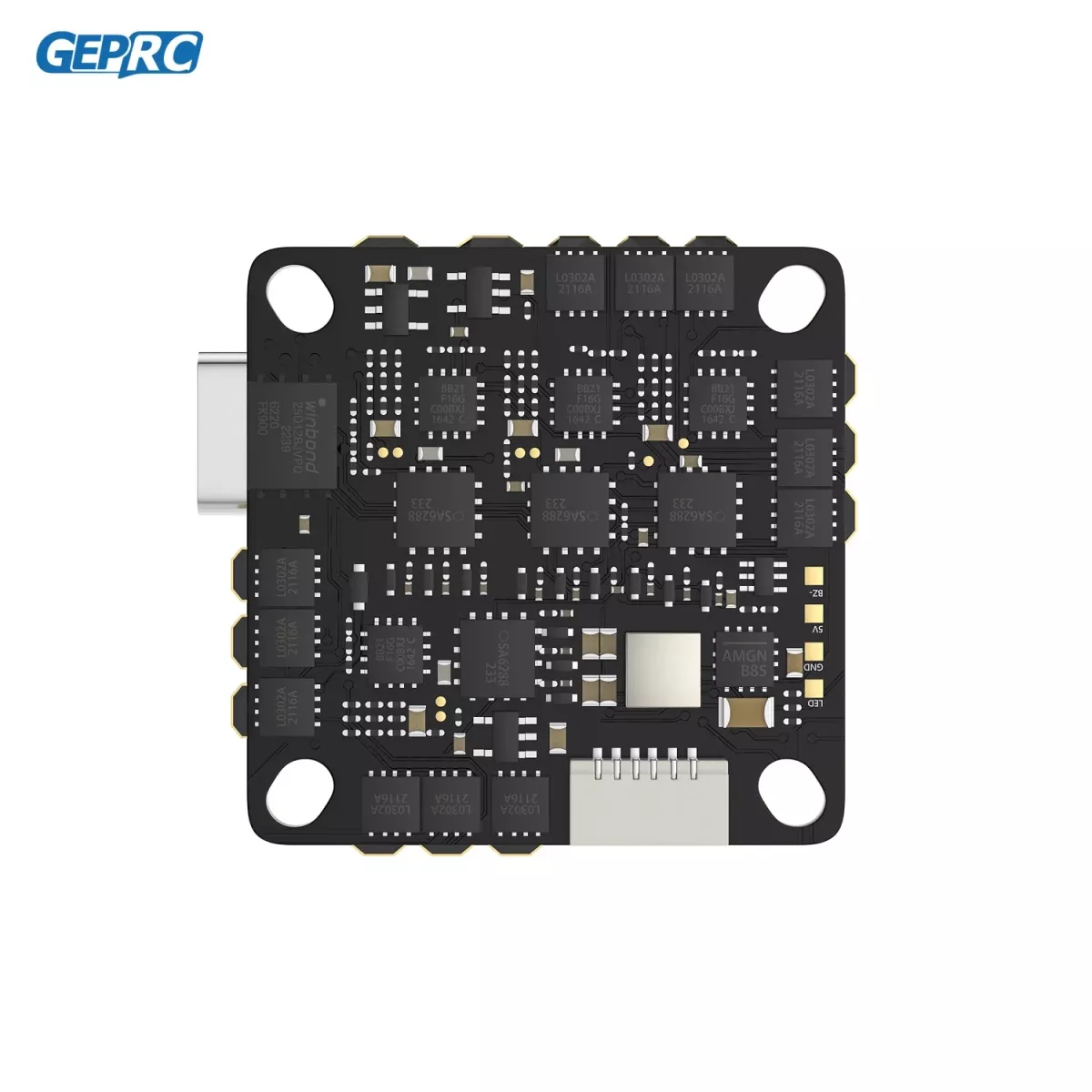 Полетный контроллер GEPRC GEP-TAKER G4 35A AIO G473 170МГц 2–4S для FPV гоночных дронов Полетный контроллер GEPRC GEP-TAKER G4 35A AIO G473 170МГц 2–4S для FPV гоночных дронов