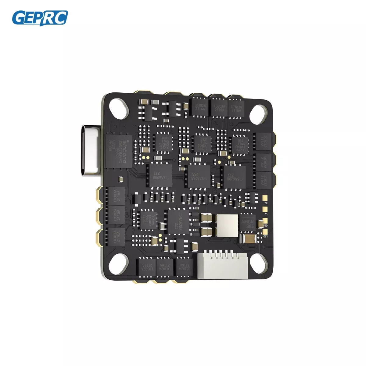 Полетный контроллер GEPRC GEP-TAKER G4 35A AIO G473 170МГц 2–4S для FPV гоночных дронов Полетный контроллер GEPRC GEP-TAKER G4 35A AIO G473 170МГц 2–4S для FPV гоночных дронов