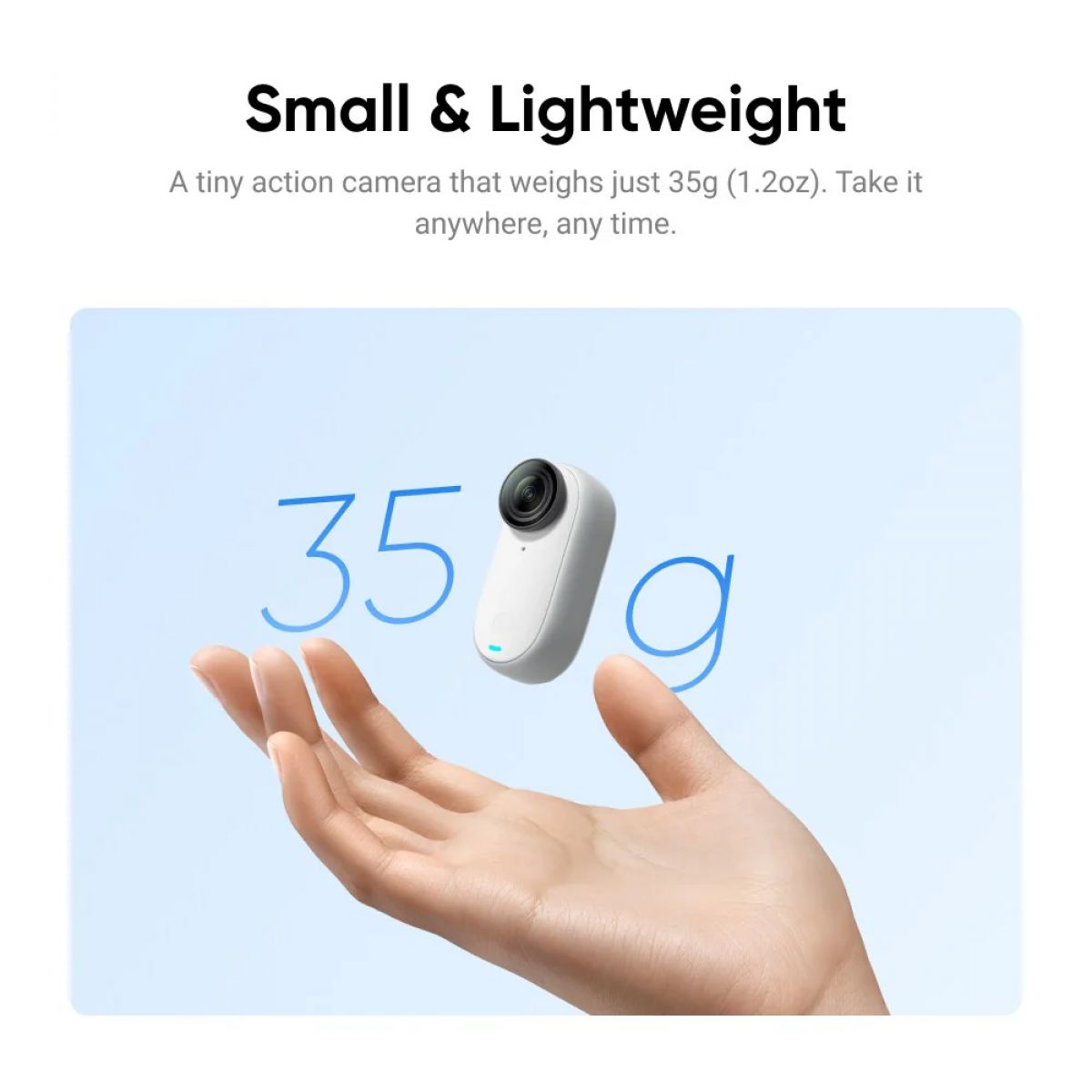 Insta360 GO 3 – компактная экшн-камера, портативная, стабилизация, крепление POV, легкая Insta360 GO 3 – компактная экшн-камера, портативная, стабилизация, крепление POV, легкая