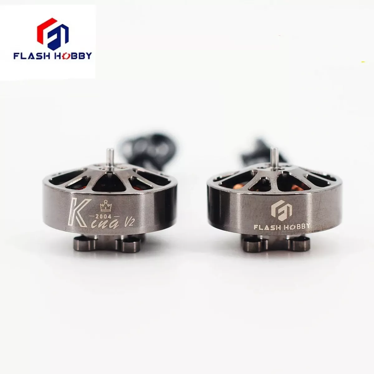 Бесколлекторный мотор FLASHHOBBY K2004 V2 1750KV-3150KV 3-6S для FPV дронов 3-5 дюймов Бесколлекторный мотор FLASHHOBBY K2004 V2 1750KV-3150KV 3-6S для FPV дронов 3-5 дюймов