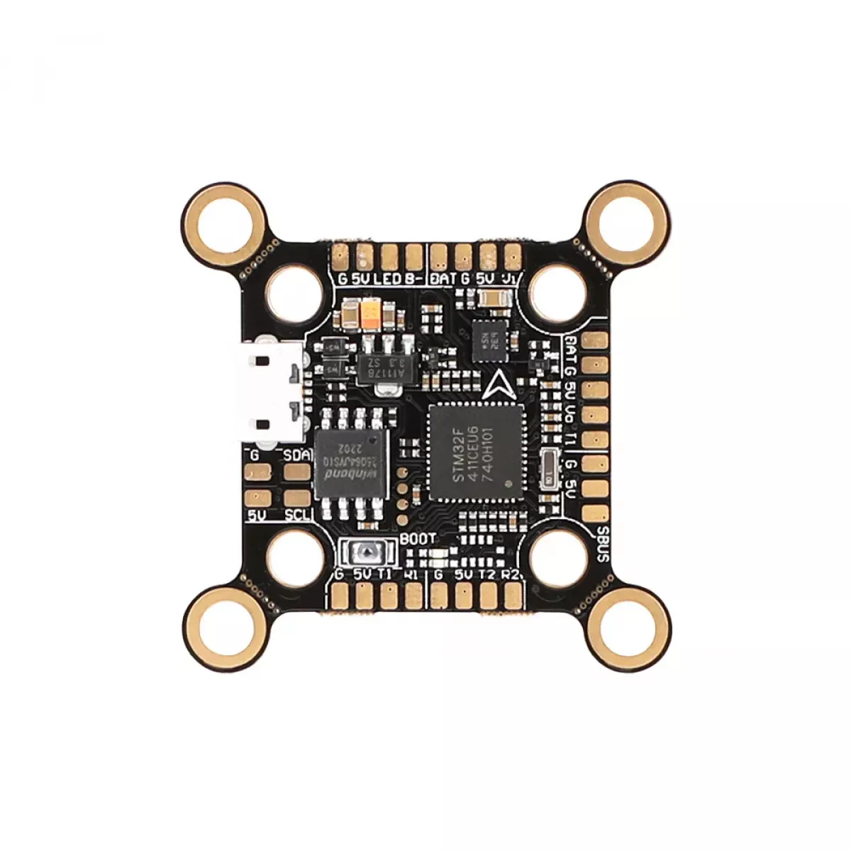Комплект T-Motor F411+V45A LITE STACK для FPV дронов и квадрокоптеров фристайл и рейсинг Комплект T-Motor F411+V45A LITE STACK для FPV дронов и квадрокоптеров фристайл и рейсинг