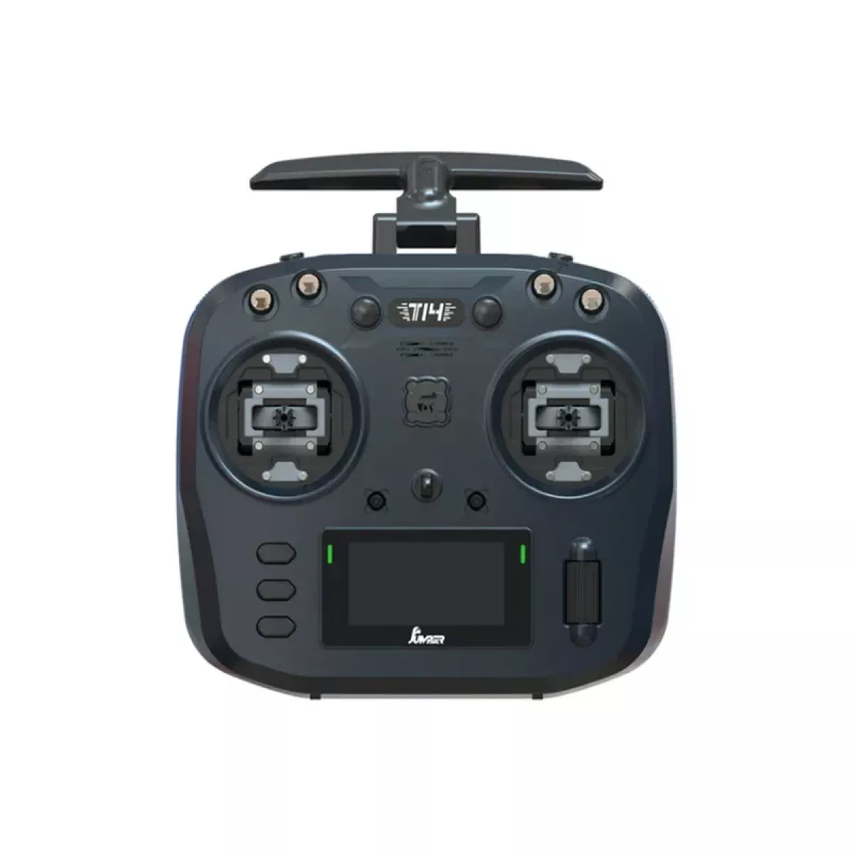 Аппаратура Jumper T14 2.4ГГц/915МГц 1Вт ELRS VS-M CNC Hall OLED 2.42" EdgeTX для FPV дронов Аппаратура Jumper T14 2.4ГГц/915МГц 1Вт ELRS VS-M CNC Hall OLED 2.42" EdgeTX для FPV дронов