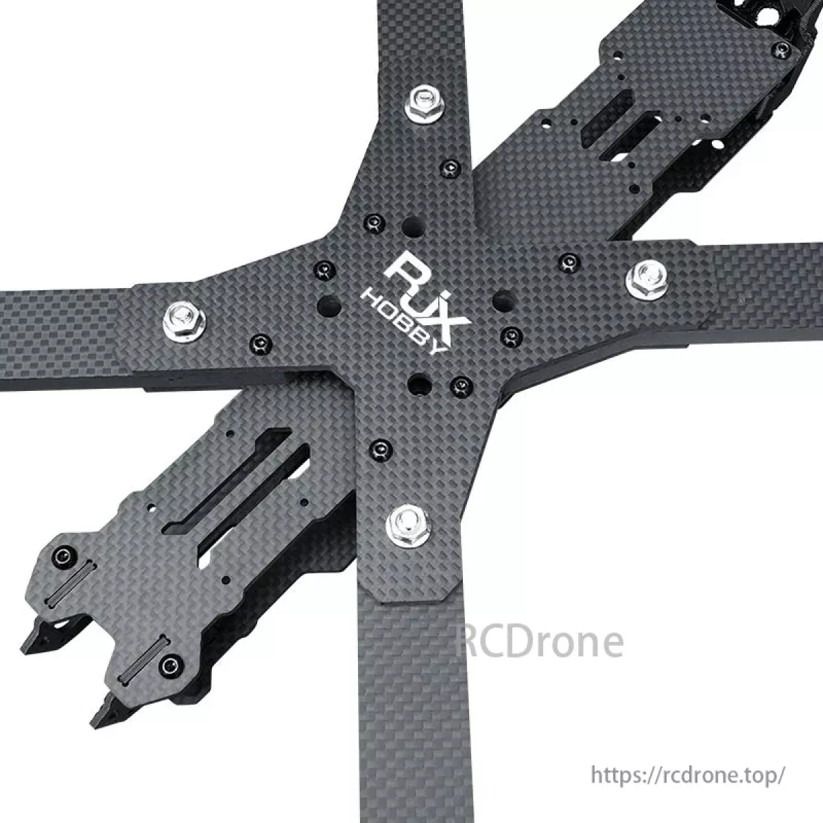 Карбоновая рама RJXHOBBY X Model 3K 15" с 7 мм лучами для дальнолетных FPV дронов Карбоновая рама RJXHOBBY X Model 3K 15" с 7 мм лучами для дальнолетных FPV дронов